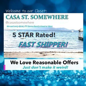 5 STAR + FAST Shipper @casastsomewhere